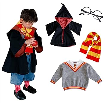 ハロウィン ハリーポッター衣装　マント・ベスト・マフラー3点セット ハリーポッター ハロウィン コスプレ 仮装 学園祭 文化祭